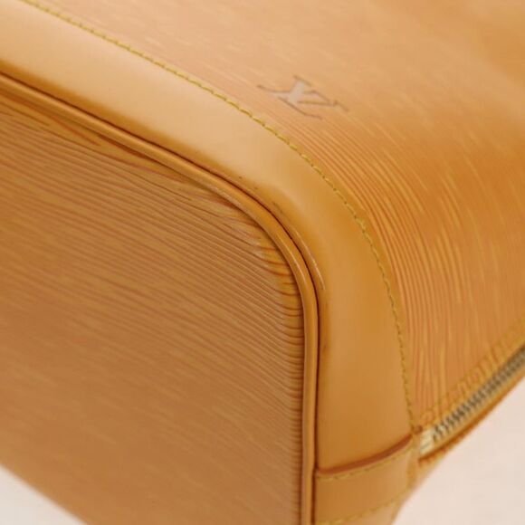Louis Vuitton Alma Handbag Epi Leather Yellow Leather Handbag (Pre-Owned) - Picture 10 of 16